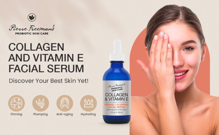 Collagen & Vitamin E Firming + Plumping Facial Serum - Image 2