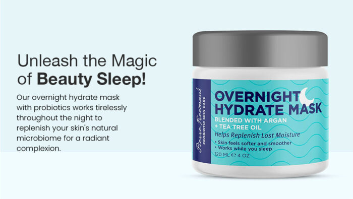 Overnight Hydrate Mask Blended With Argan + Tea Tree Oil - Image 3